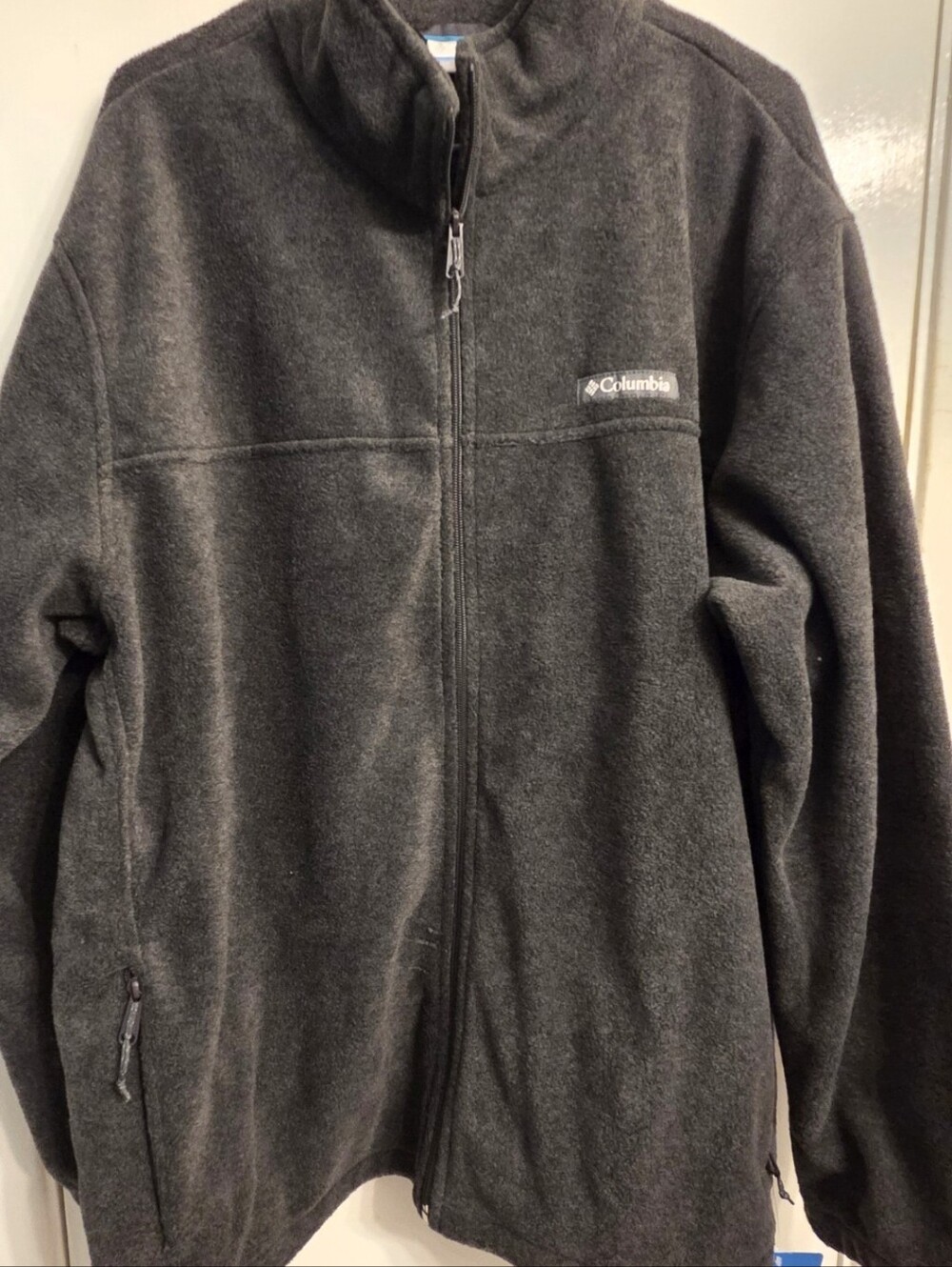 Columbia Men's Black Full-Zip Performance Fleece Jacket